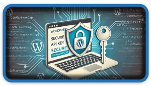 CoinMarketCap API Key in WordPress