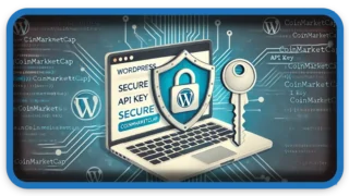 How to Securely Add a CoinMarketCap API Key in WordPress