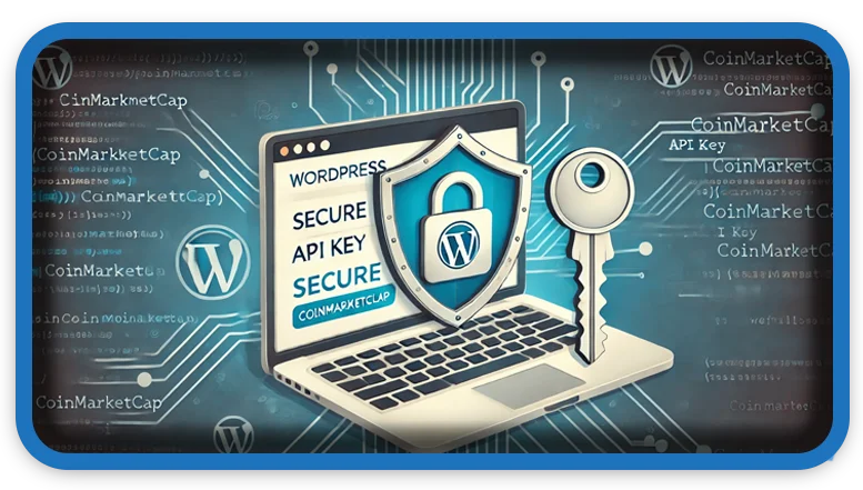 CoinMarketCap API Key in WordPress