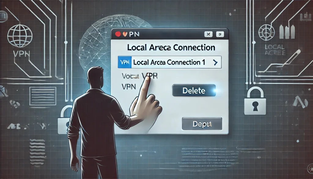 Delete Local Area Connection