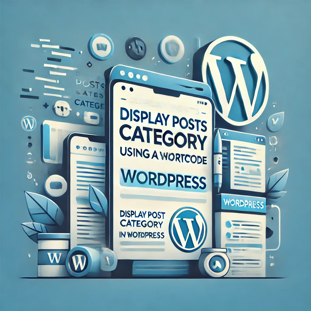 Display Posts Category Using a Shortcode in WordPress