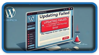 How To Fix Updating failed Not a Valid JSON Response