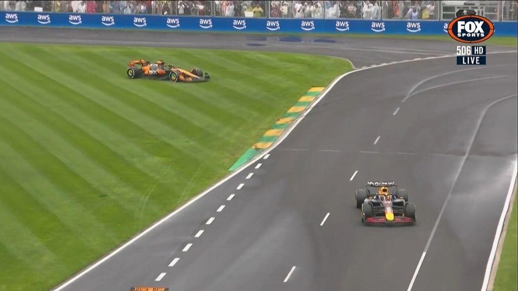 Oscar Piastri Spins Out