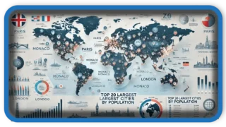 The world’s largest cities by population 