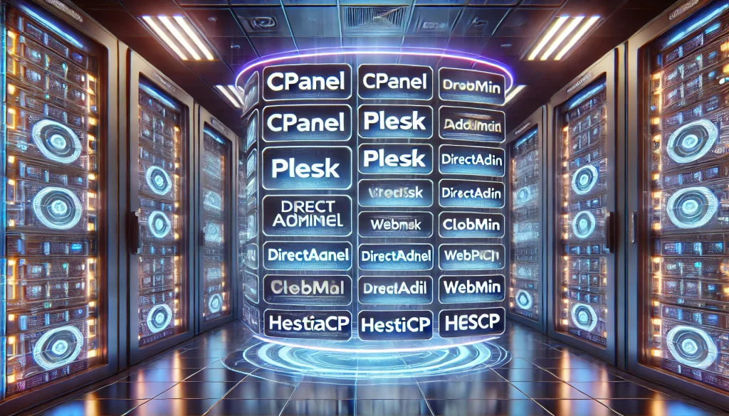 Top Web Hosting Control Panels for VPS and Dedicated Servers