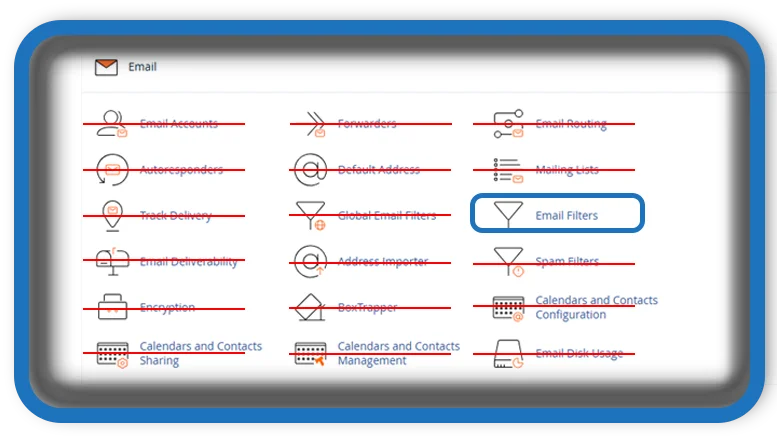 cPanel Email Filters