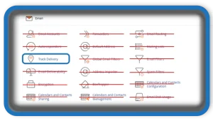 cPanel Track Delivery
