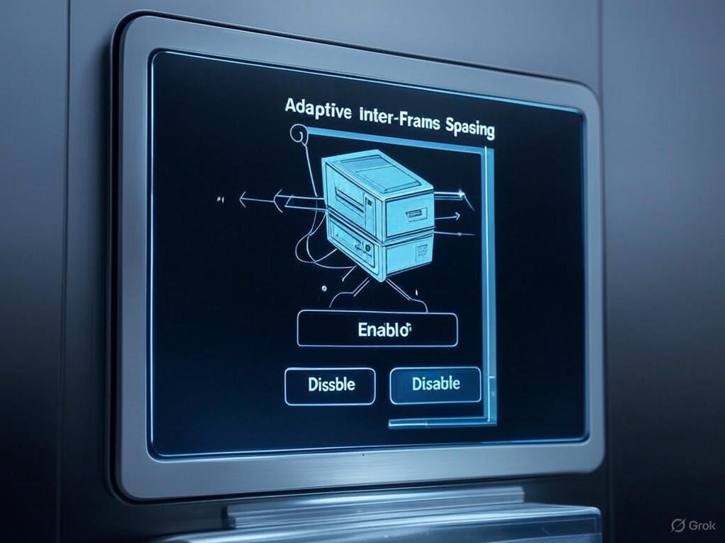 Adaptive Inter-Frame Spacing
