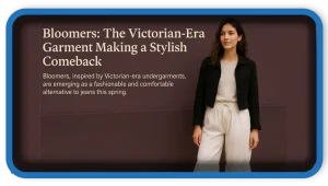 Bloomers The Victorian-Era Garment Making a Stylish Comeback