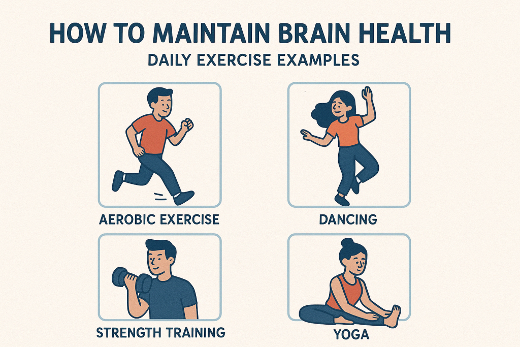 Brain Health Daily Exercise Examples