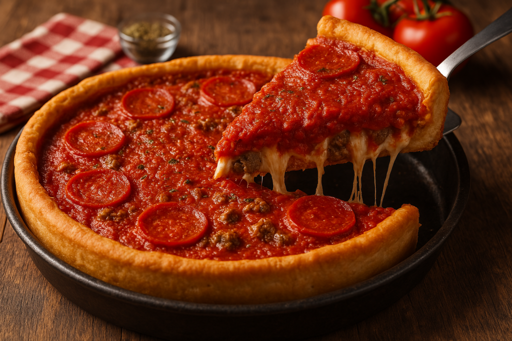 3. Chicago Deep Dish – USA