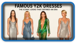 Famous Y2K Dresses – The Iconic Looks That Defined an Era