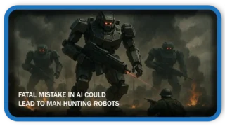 Fatal Mistake in AI Could Lead to Man-Hunting Robots