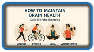 How to maintain Brain Health Daily Exercise Examples