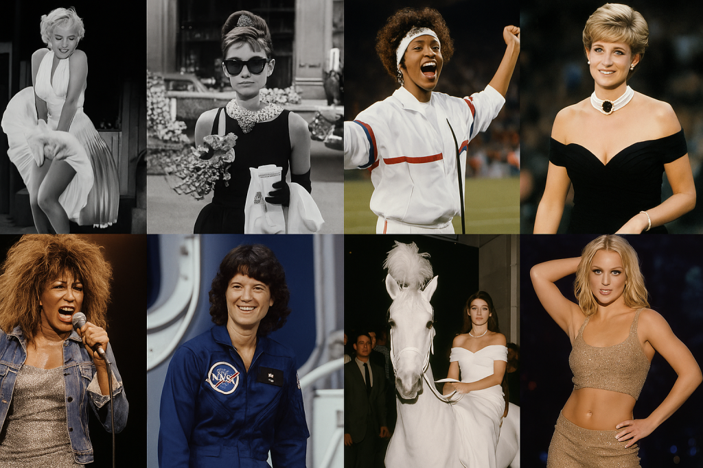 Most Iconic Moments From The Past Of Celebrities Female
