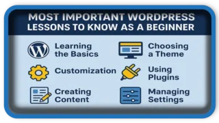 Most Important WordPress Lessons to Know as a Beginner