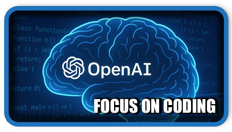 Open AI models focus on coding