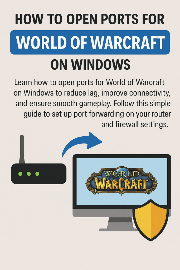 Required Ports for World of Warcraft