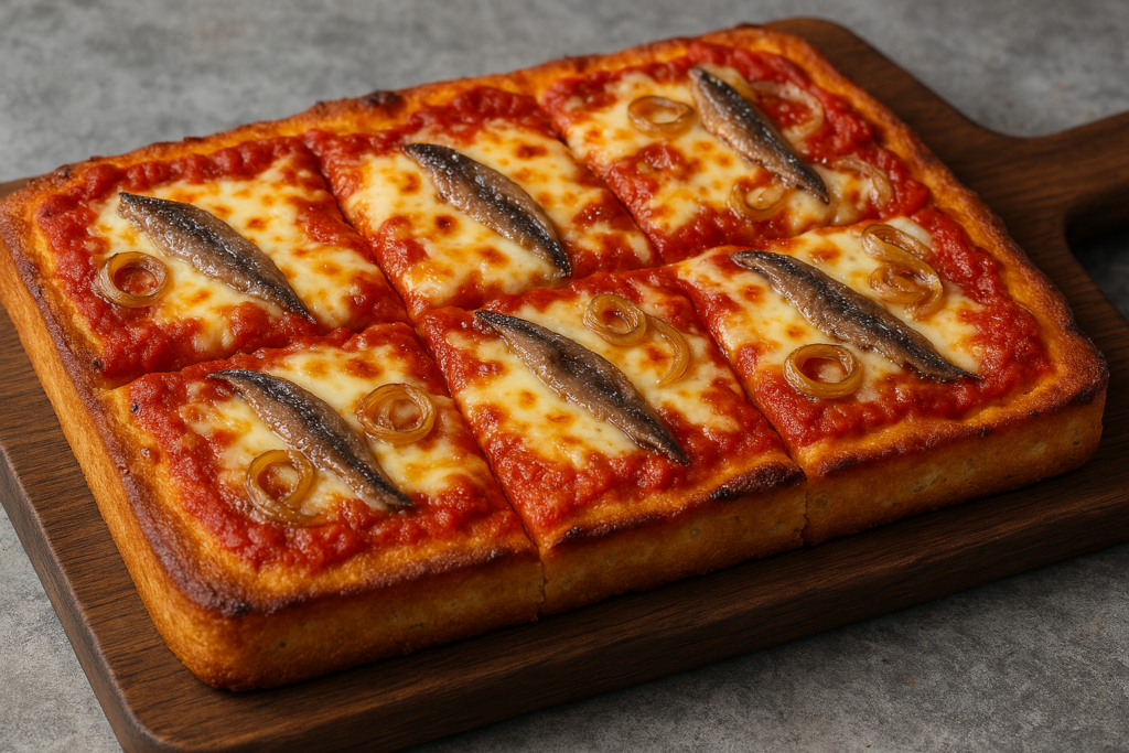 Sicilian Pizza Italy