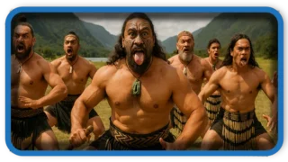 The Māori dance, New Zealand culture