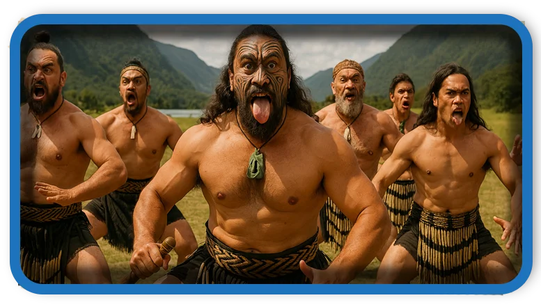 The Māori dance, New Zealand culture