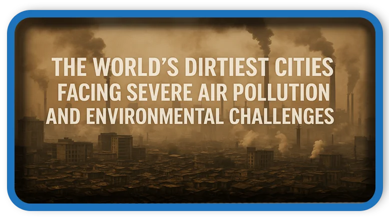 The world’s dirtiest cities by population