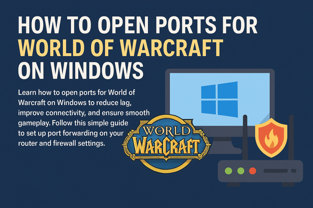 Allow Ports in Windows Firewall