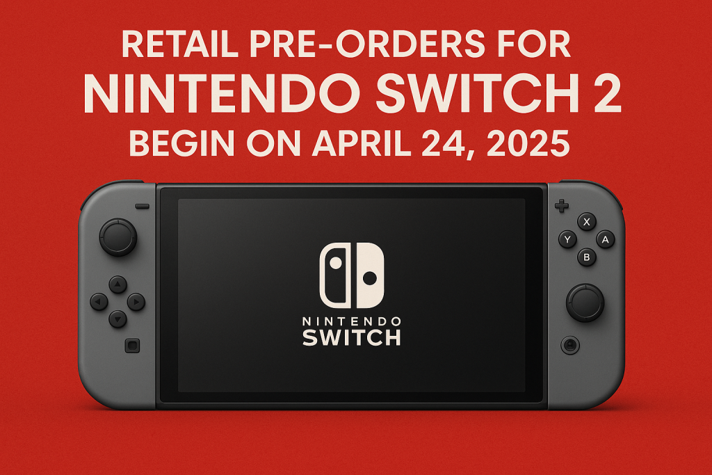 Where to Pre-Order the Nintendo Switch 2