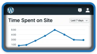 How To Show Time Spent on Site in WordPress Function