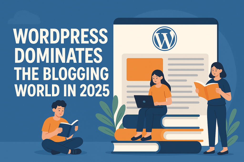 WordPress continues to dominate the blogging world
