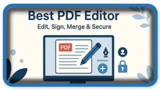Best PDF Editor | Edit, Sign, Merge & Secure