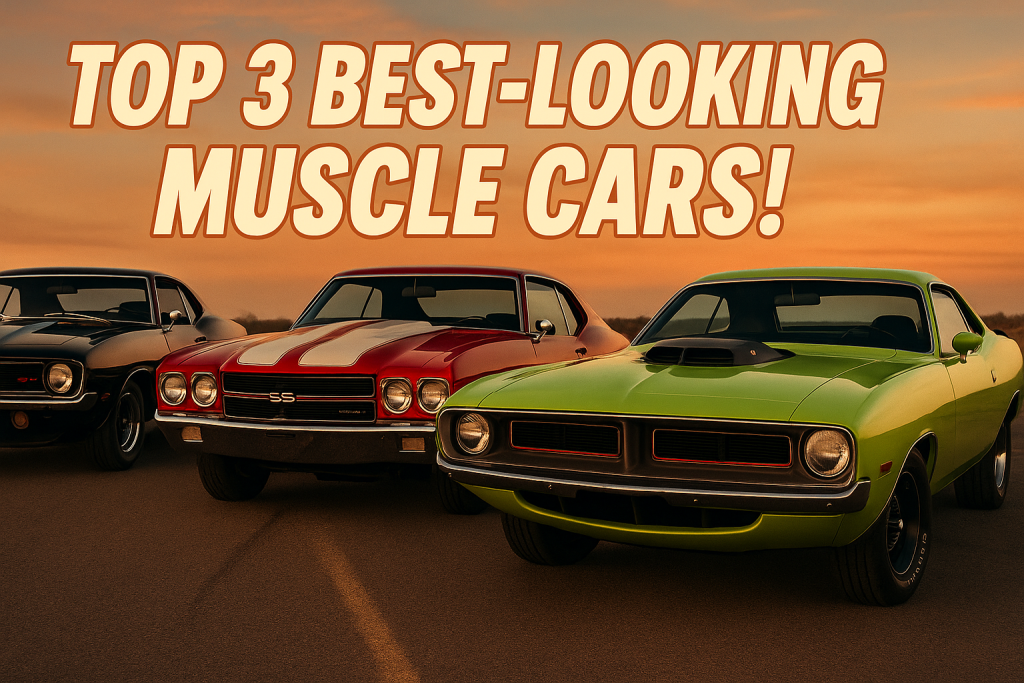 Best-looking Muscle Cars of all time!