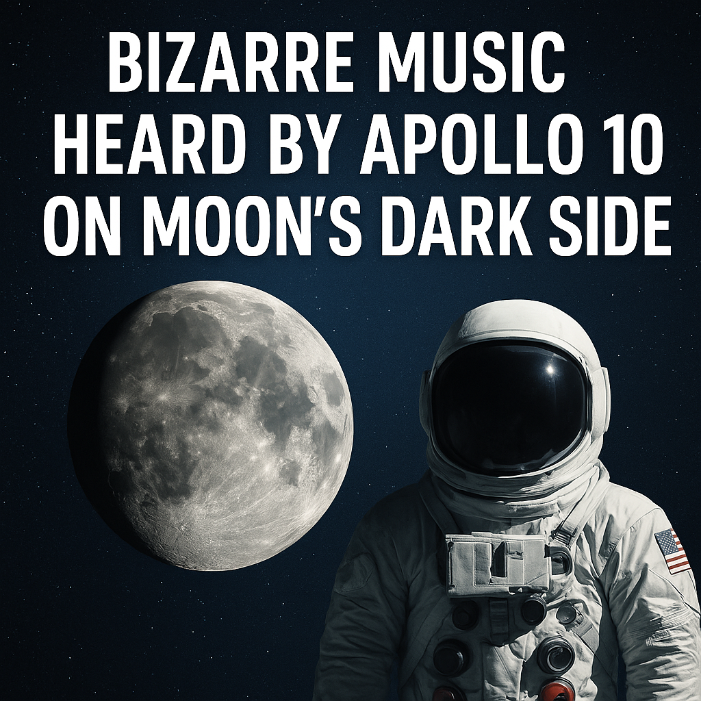 Bizarre Music Heard by Apollo 10 on Moon's Dark Side