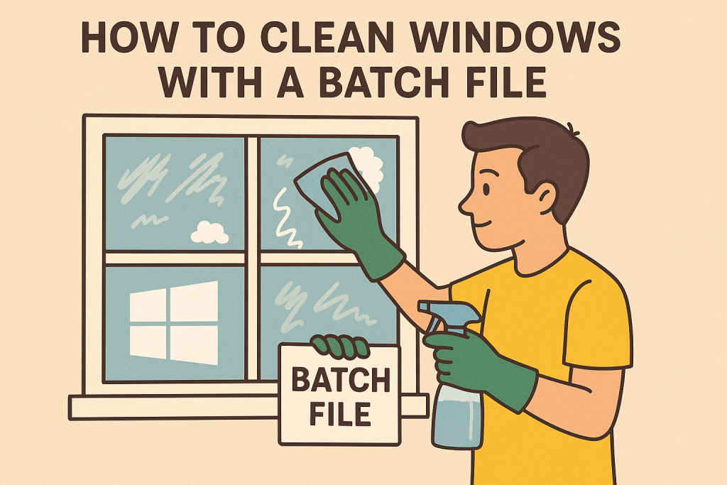 Clean Windows batch script