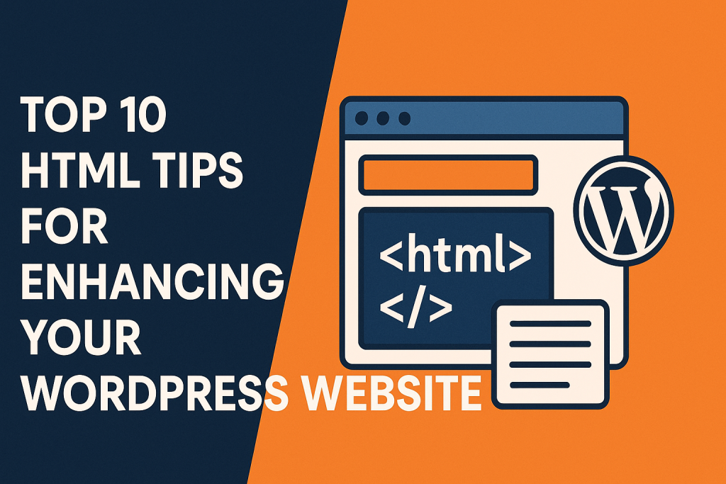 Custom HTML tips in Widgets