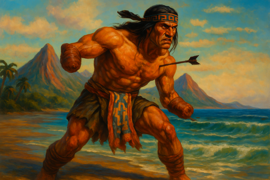 Galvarino, a fearless Mapuche warrior