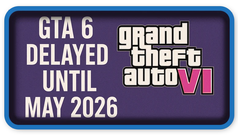 Grand Theft Auto 6 (GTA 6) has officially been delayed until May 2026