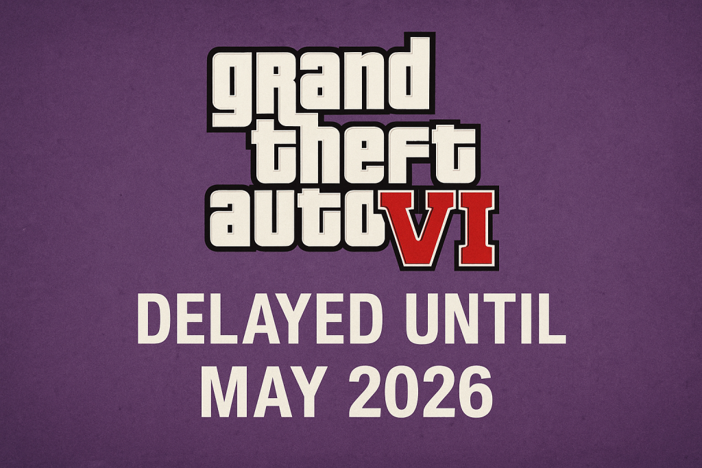 Grand Theft Auto 6 has officially been delayed until May 2026