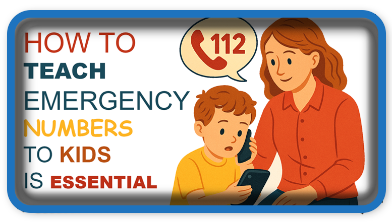 How To Teach Emergency Numbers to Kids is Essential