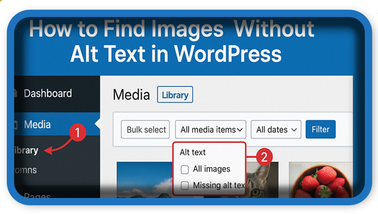 How to Find Images Without Alt Text in WordPress