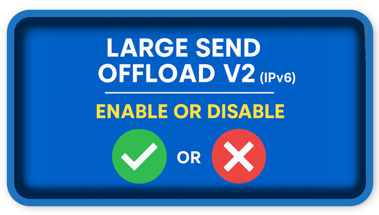Large Send Offload V2 (IPv6)