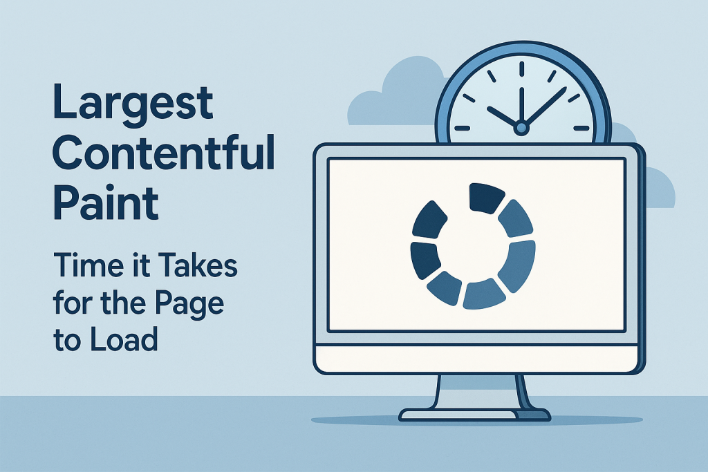 Largest Contentful Paint Time it Takes for the Page to Load