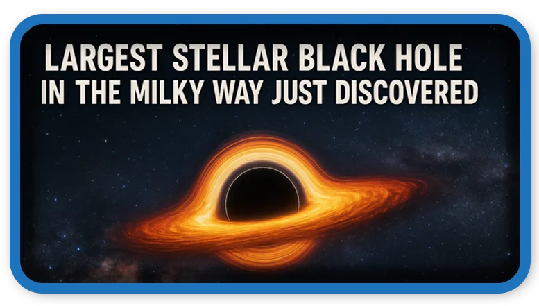 Largest Stellar Black Hole