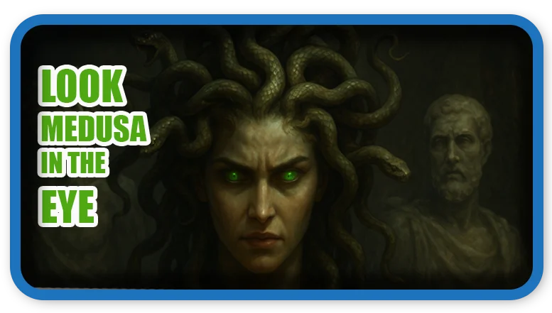 Look Medusa in the Eye