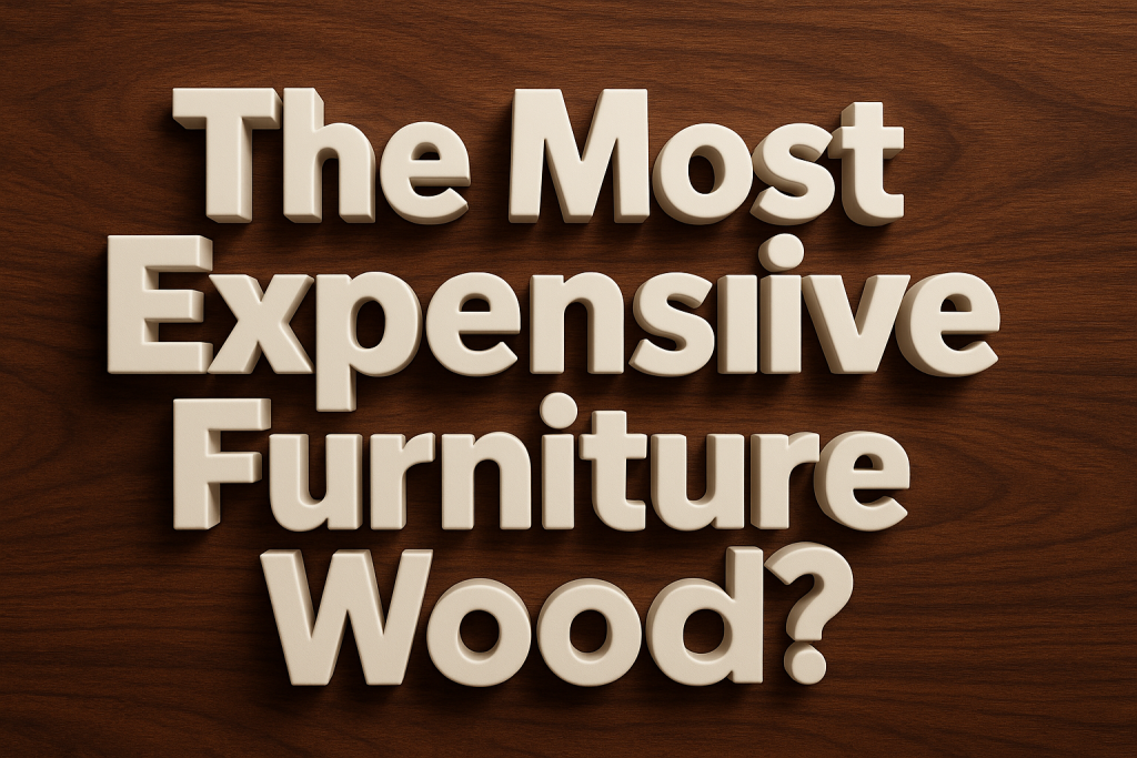 Most Expensive Furniture Wood