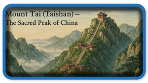 Mount Tai (Taishan) – The Sacred Peak of China