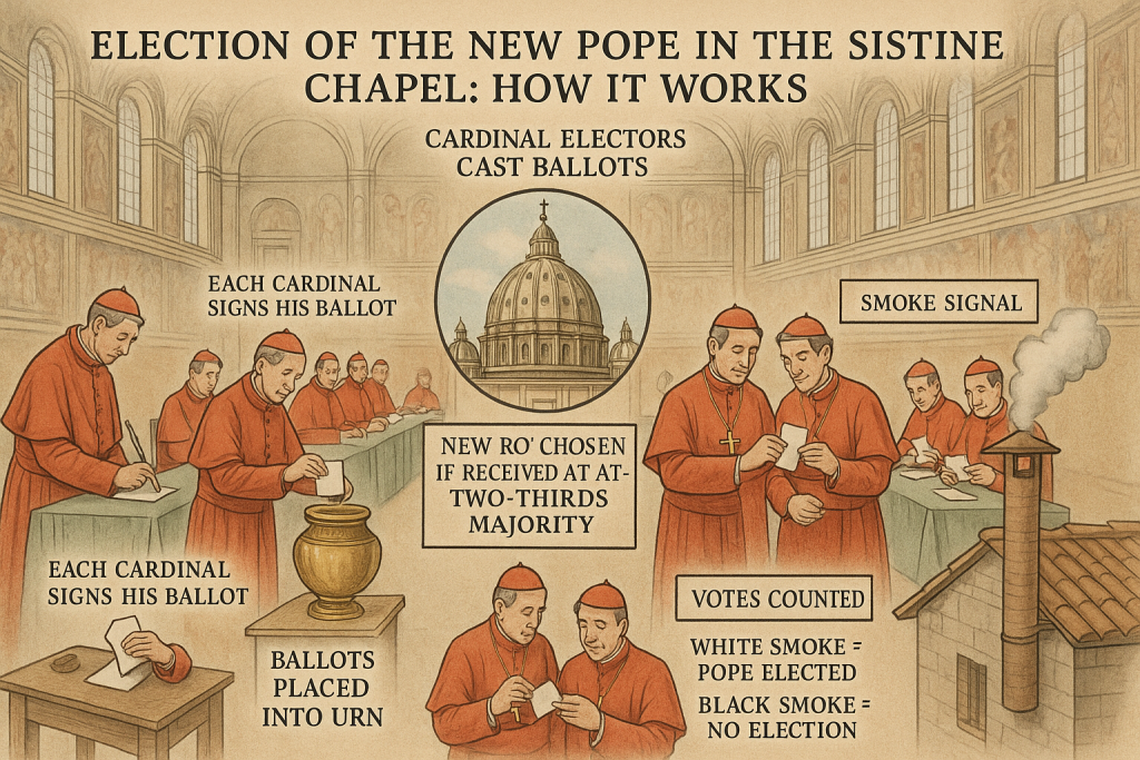 Preparations Before the Vote new pope