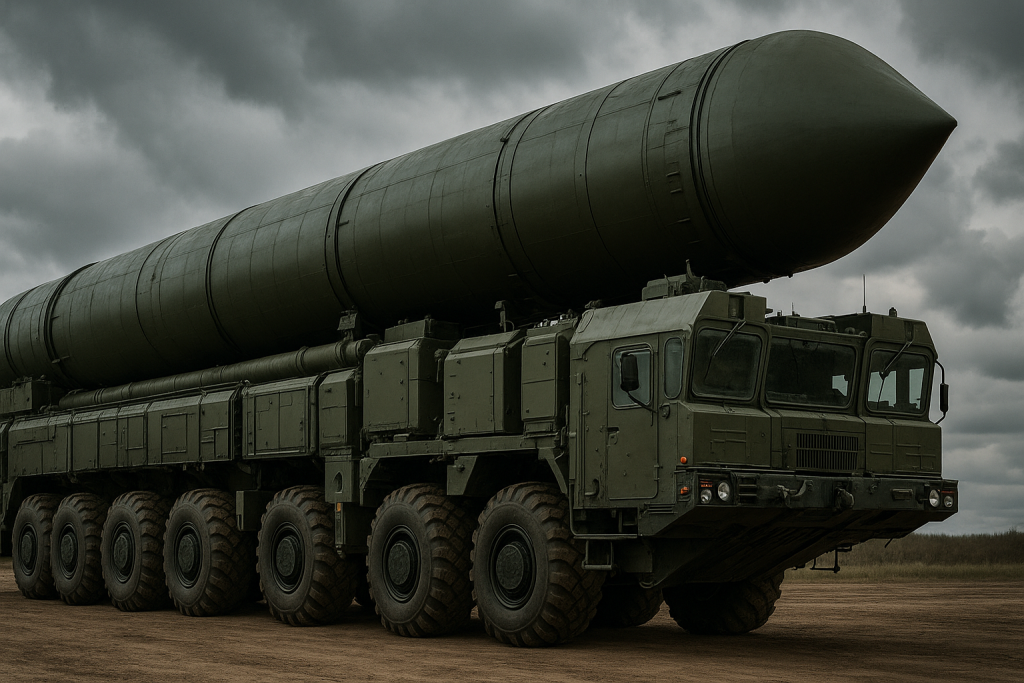 Satan 2, NATO’s codename for Russia’s RS-28 Sarmat missile