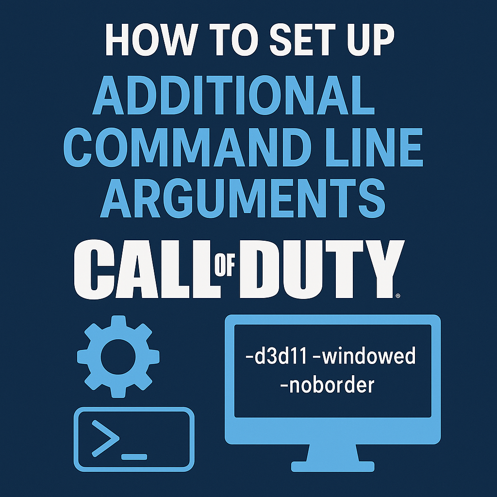 Used Call of Duty Command Line Arguments