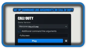 Command Line Arguments on Call of Duty